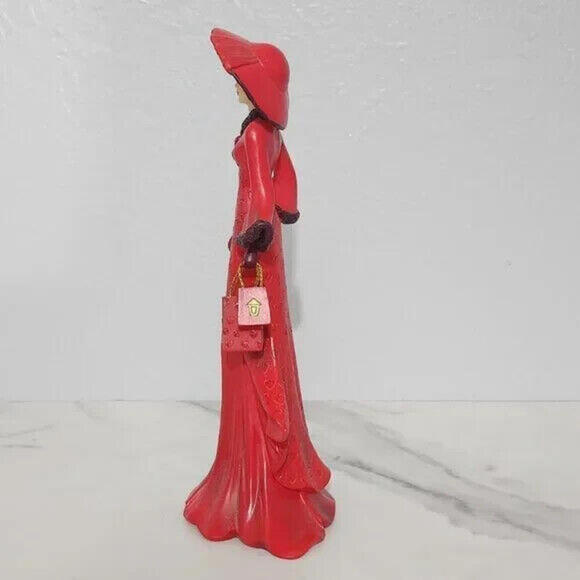 2/$50 Thomas Kinkade In the Red Spirit Figurine #1087A – 2009 Passion for Red - Picture 3 of 8